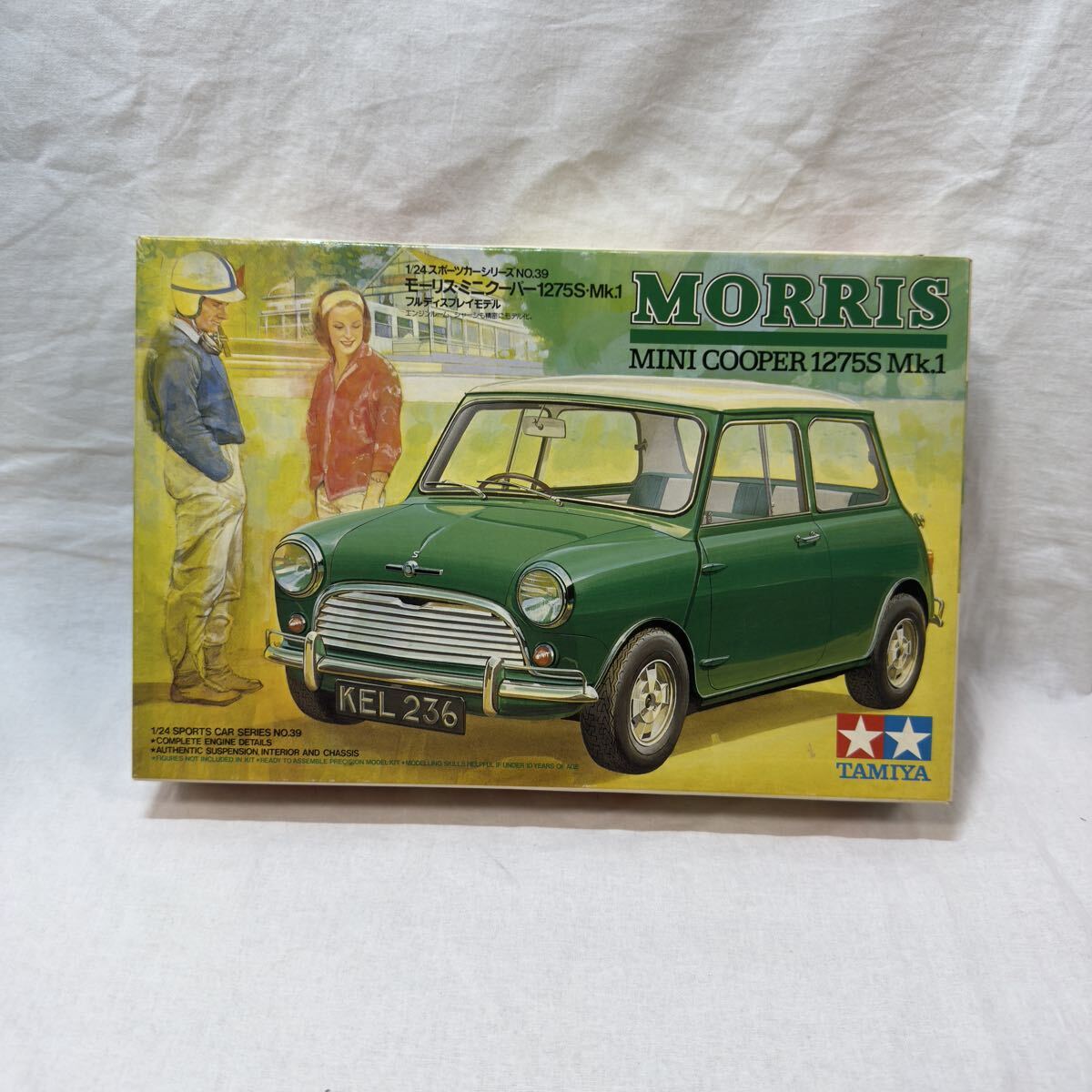 送料無料 未組立 モーリス ミニクーパー 1275S Mk.1 プラモデル ☆ MORRIS MINI COOPER タミヤ 1/24 スポーツカーシリーズ NO.39拍卖