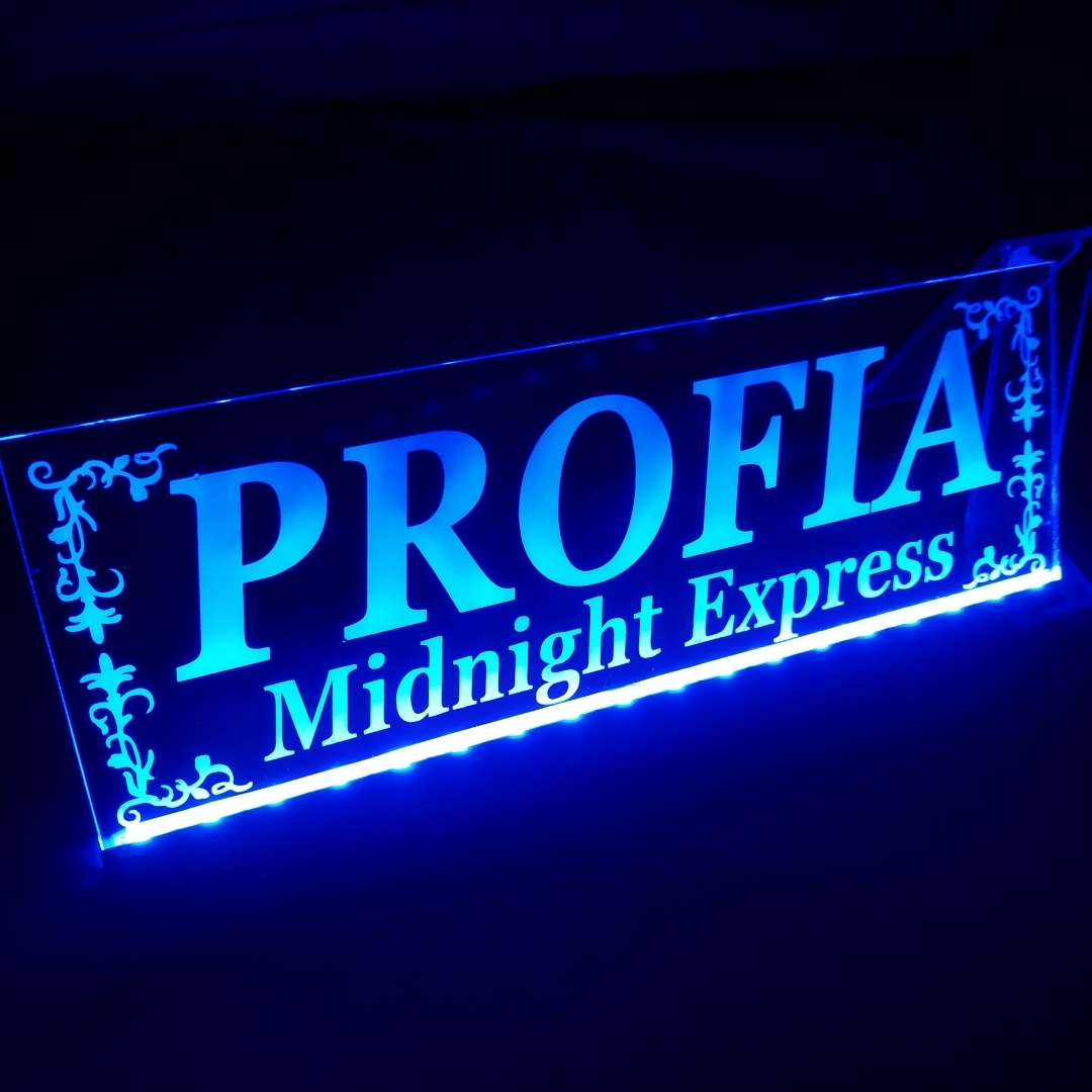 グランド プロフィア⑧ LED アクリルプレート 17プロフィア 日野 HINO トラック アンドン 安全窓 内装 カスタム デコトラ ライト 飾り拍卖