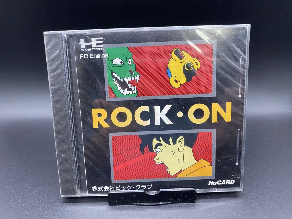 【未開封】 PCエンジン ROCK ON ロックオン Huカード拍卖