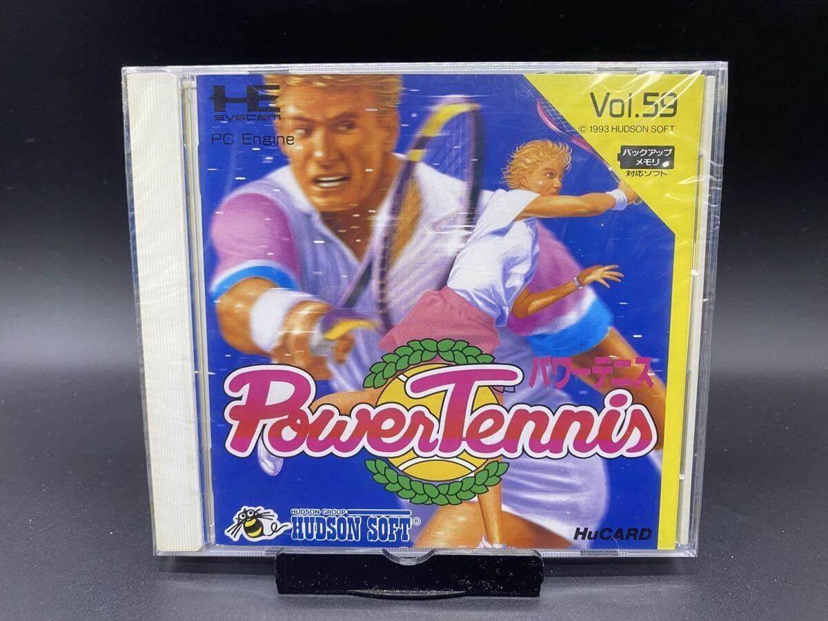 【未開封】 PCエンジン POWER TENNIS パワーテニス PCE Huカード拍卖
