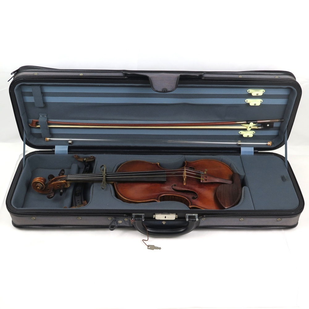 Jacques Boquay paris 1716 オールドバイオリン アンティーク ケース付 動作未確認 ※同梱不可 4123490拍卖