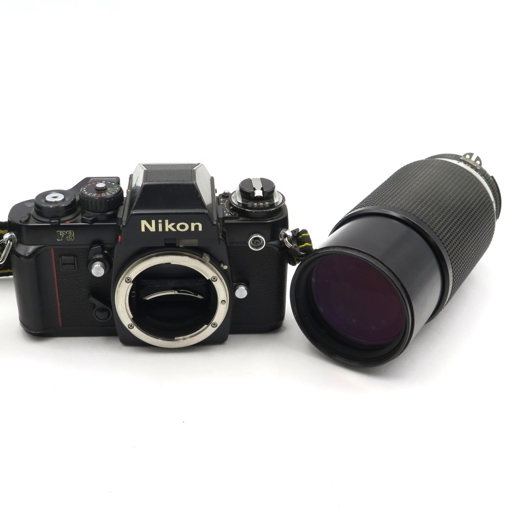 1円〜 Nikon ニコン F3 MF一眼レフカメラ Zoom-NIKKOR 80-200mm F4 通電のみ確認済 4230559拍卖