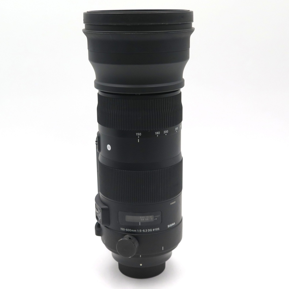 1円〜 SIGMA シグマ 150-600mm F5-6.3 DG FOR NIKON 一眼レフ用AFレンズ ケース付 動作未確認 4237765拍卖