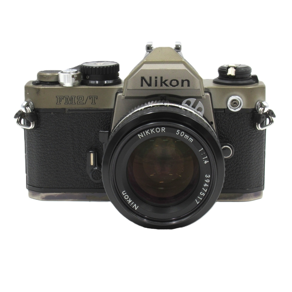 1円〜 Nikon ニコン FM2/T MF一眼レフカメラ NIKKOR 50mm F1.4 通電のみ確認済 4268098拍卖