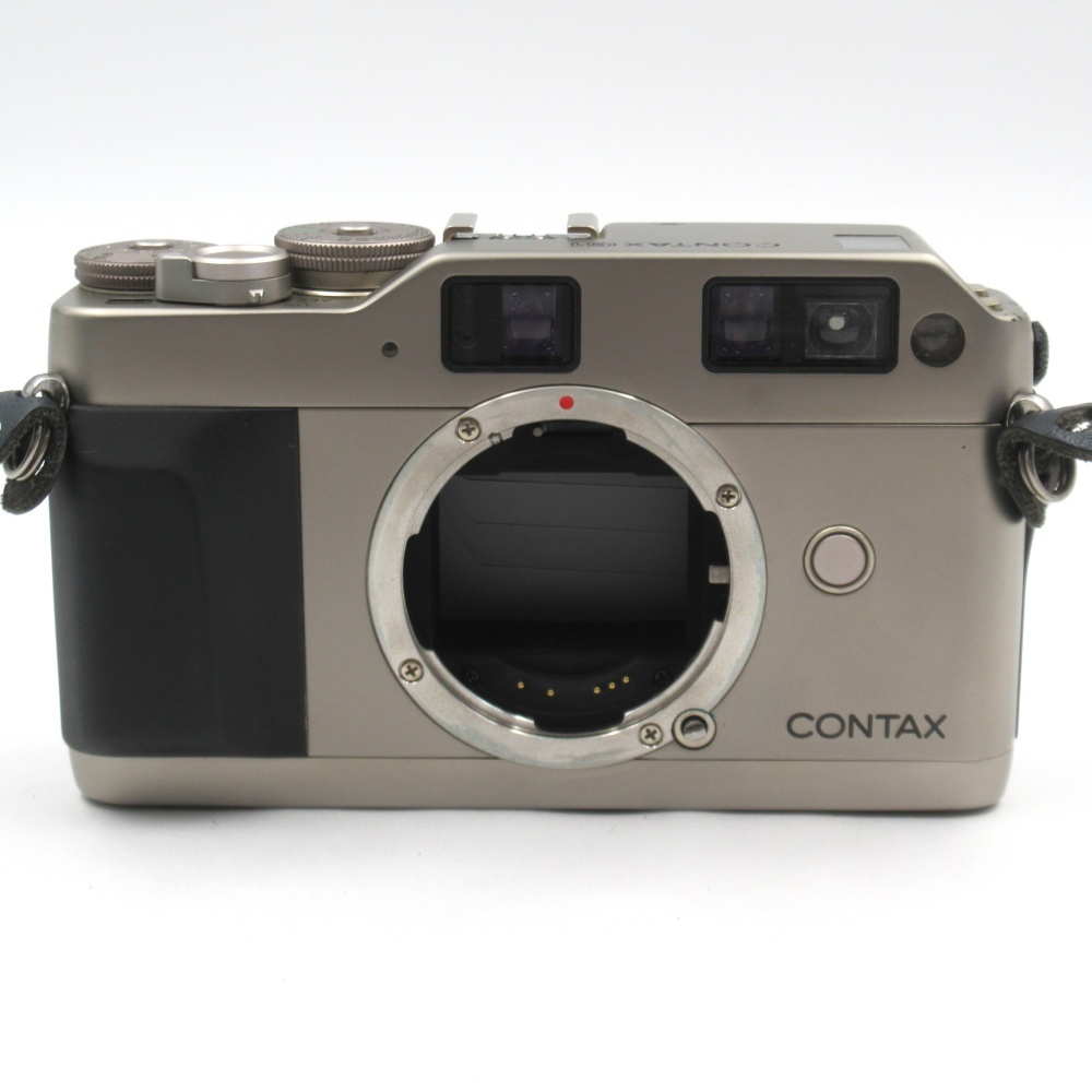 1円〜 CONTAX コンタックス G1 レンジファインダーカメラ ケース付 通電のみ確認済 4212530拍卖