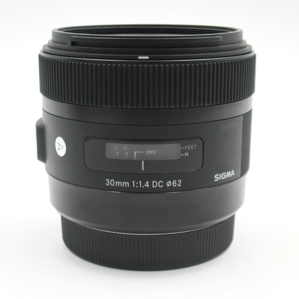 1円〜 SIGMA シグマ 30mm F1.4 DC 一眼レフ用AFレンズ 動作未確認 4295853拍卖