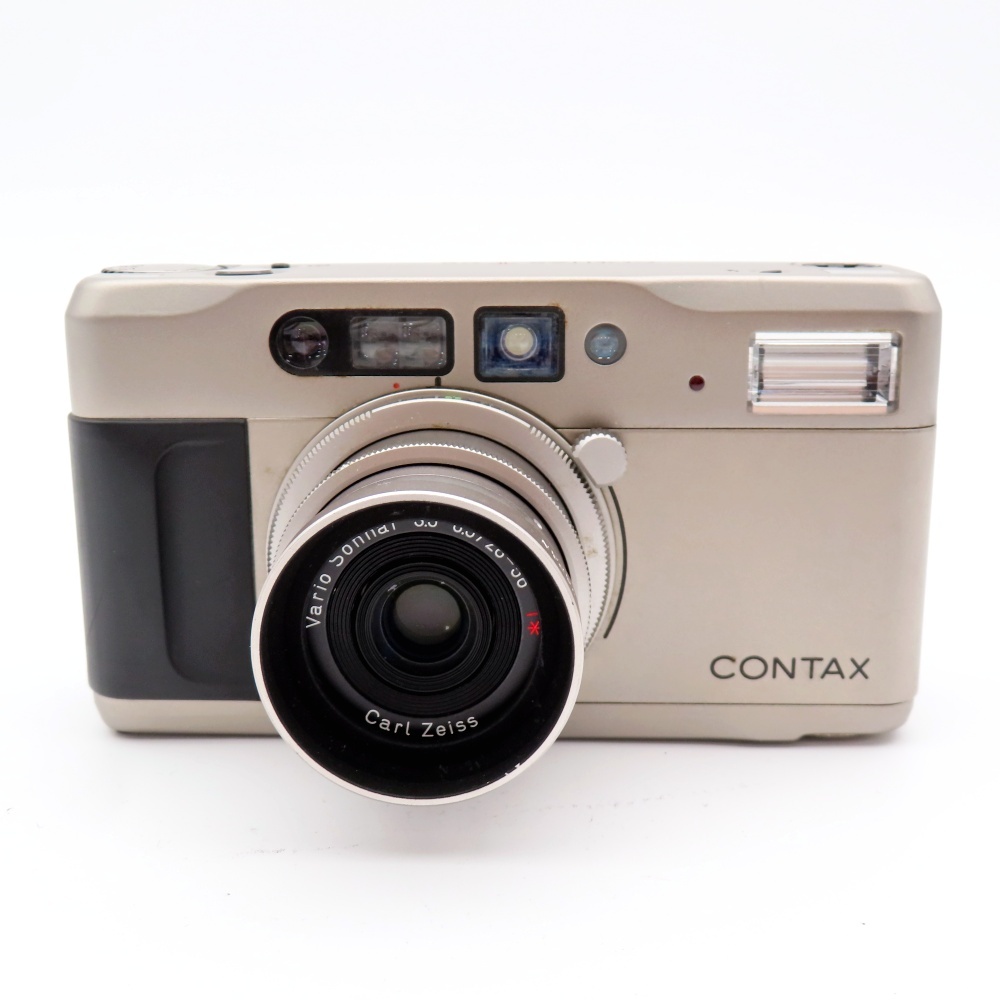 1円〜 CONTAX コンタックス TVS コンパクトカメラ 一部液晶動作不良 ジャンク品 4221431拍卖