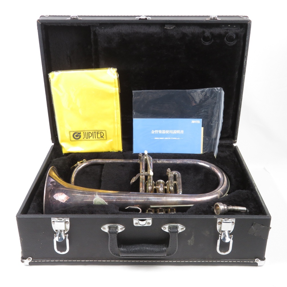 1円〜 JUPITER ジュピター IO イオ JFH-846R フリューゲルホルン B♭管 ハードケース付 動作未確認 ※同梱不可 4273849拍卖