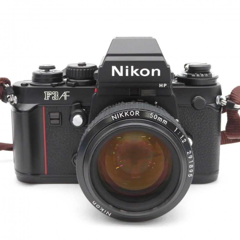 1円〜 Nikon ニコン F3AF MF一眼レフカメラ NIKKOR 50mm F1.2 ケース付 通電のみ確認済 4227672拍卖