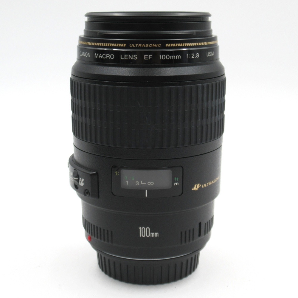 1円〜 Canon キヤノン EF 100mm F2.8 Macro USM 一眼レフ用AFレンズ 箱付 動作未確認 4231224拍卖