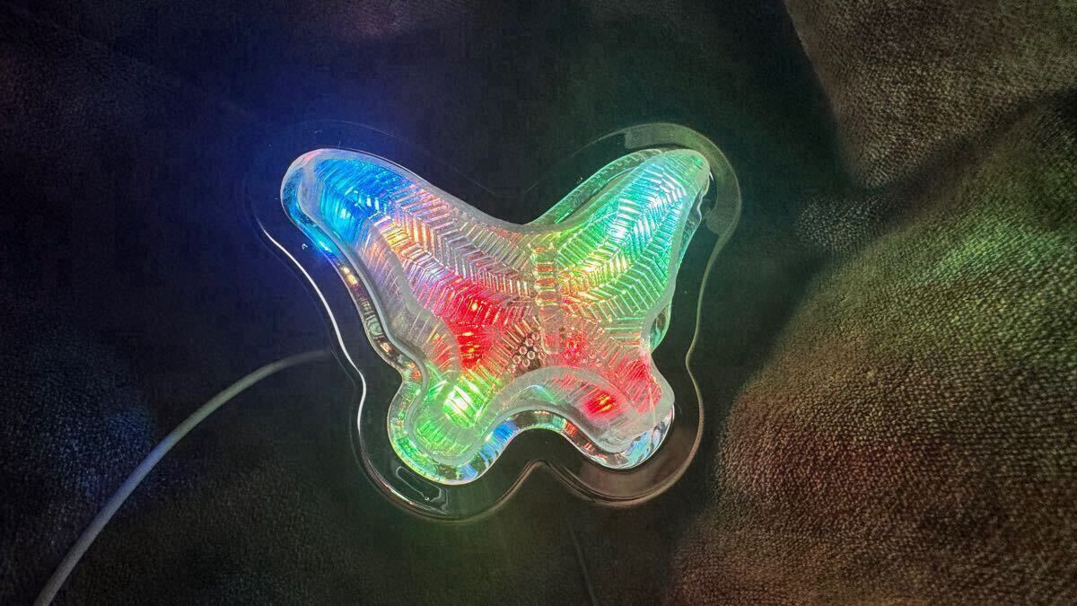 蝶々 LEDマーカーランプ レインボー自動変化 自動変化 オーダーメイド LEDマーカーランプ 旧車會 デコトラ バイク ホタルランプに拍卖