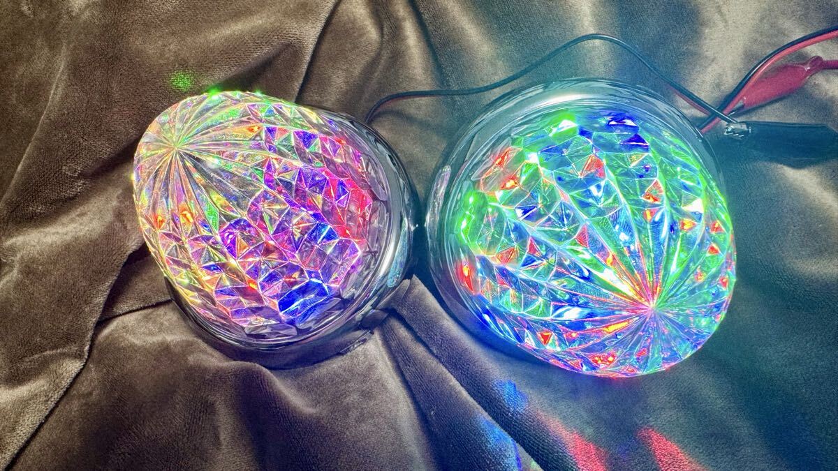 在庫残りわずか レインボー オーダーメイド マーカーランプ サイドマーカー バスマーカー ホタルランプ 暴走ランプ 拍卖