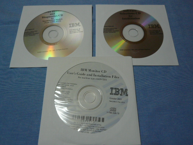 ■IBM IntelliStation インテリステーションCDセット■美品 値下拍卖