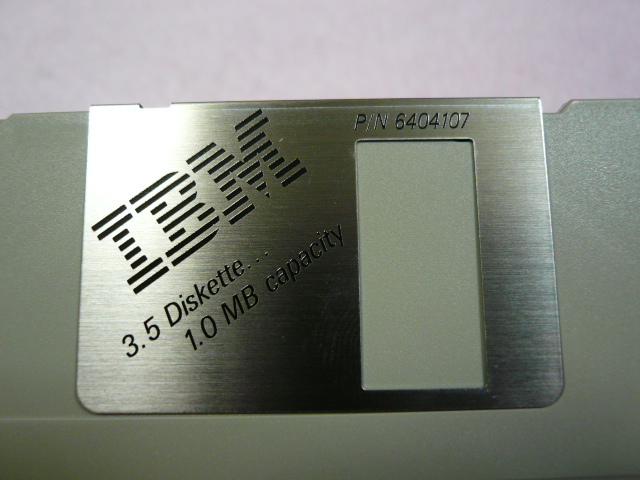 ■IBMロゴ入り■3.5 Diskette 1MB Capa■超レア物,珍品,美品■   ・・・動作確認できています拍卖
