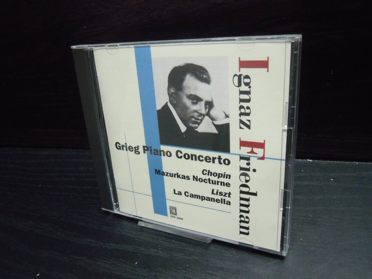 グリーグ ピアノ協奏曲 マズルカ ノクターン IGNAZ FRIEDMAN イグナツ・フリードマン OPK-2009拍卖