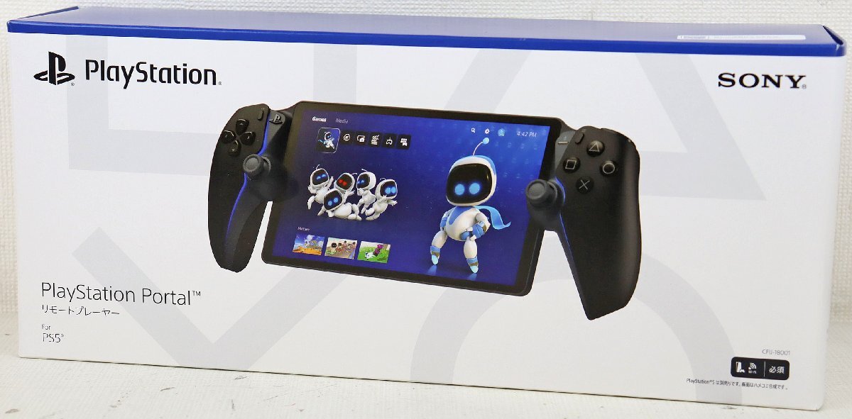 S◎中古品◎ゲーム機周辺機器『PlayStation Portal リモートプレーヤー For PS5』 ミッドナイトブラック CFIJ-18001 SONY/ソニー拍卖