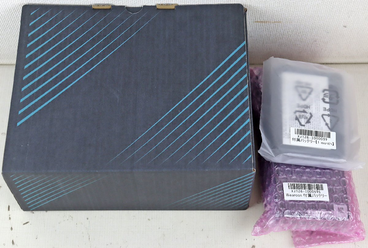 S◆未使用品◆水冷式ウェアラブルエアコン『ウェアコン WA-N6R4B202』富士通ゼネラル コンパクト 首につける 冷却 体温調節 バッテリー駆動拍卖