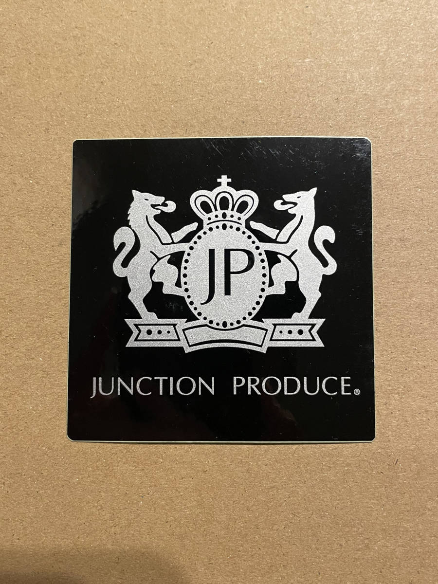 新品 激レア 非売品 ジャンクションプロデュース JUNCTION PRODUCE ステッカー シール VIPCAR 本物 ブラック 旧車拍卖
