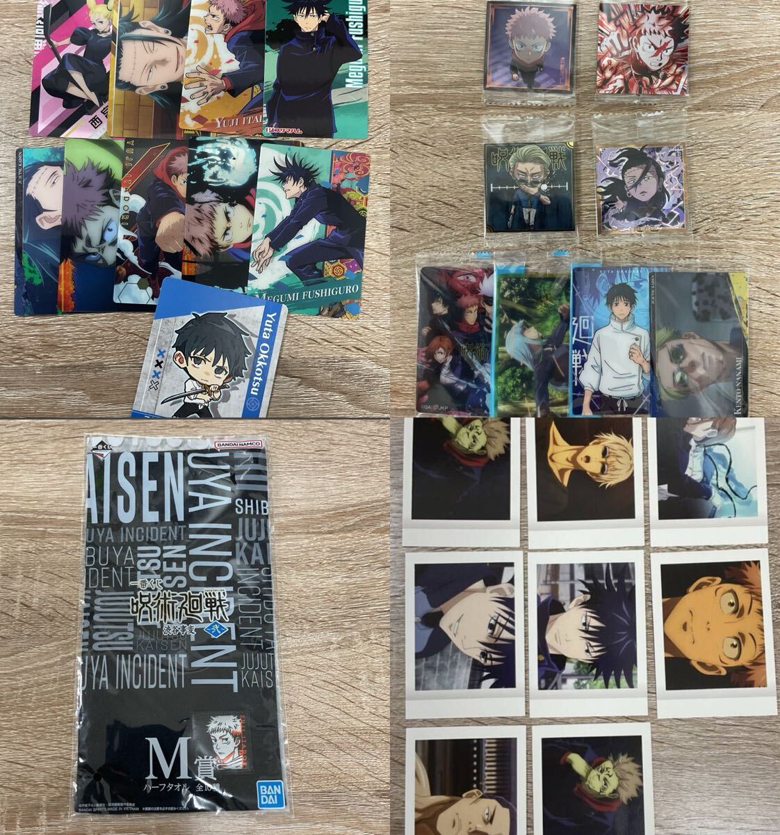 呪術廻戦 ウエハース カード シール ぱしゃこれ ハーフタオル いろいろ 【在庫処分A1002018】拍卖