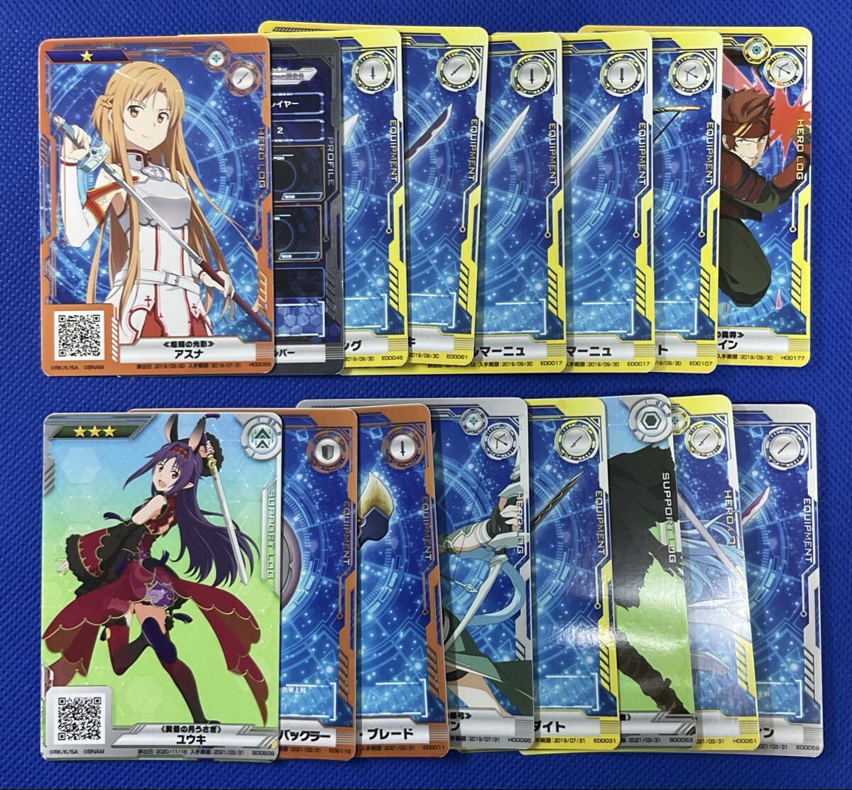 ソードアート・オンライン SAO トレーディングカードゲーム トレカ カード まとめ売り 16枚【在庫処分A1008007】 拍卖
