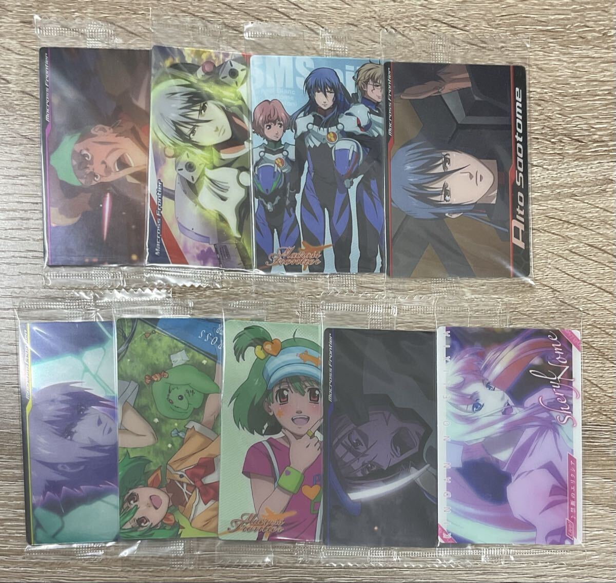 マクロスF ウエハース カード カードダスマスターズ バンダイ 未開封品 まとめ売り 9枚【在庫処分A1016002】 拍卖