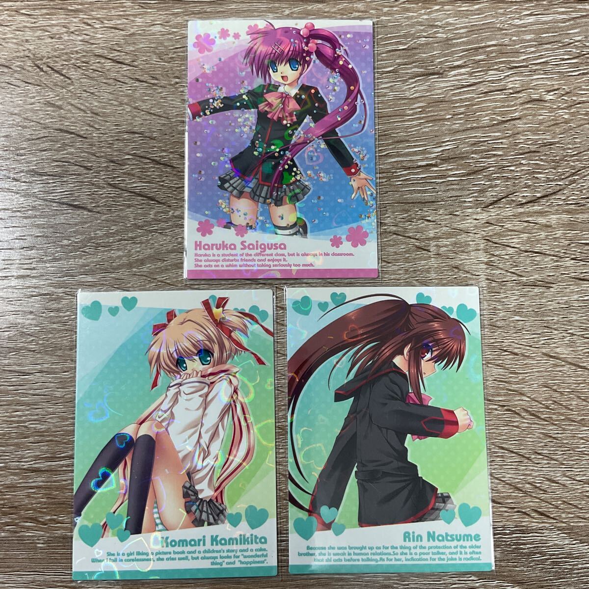 リトルバスターズ! トレーディングカード トレカ R2 R4 R7 まとめ売り 3枚【在庫処分A1001010】 拍卖