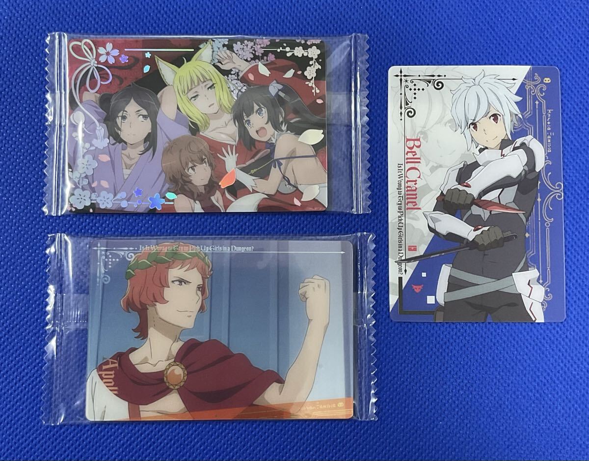 ダンまち ダンジョンに出会いを求めるのは間違っているだろうか メタリックプラカード ウエハースカード 未開封品あり まとめ売り 拍卖