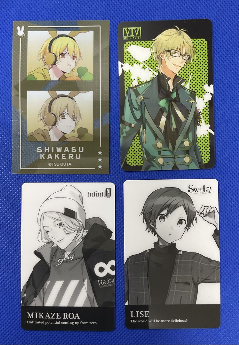 ツキウタ ツキプロ カード VIV クリアカード 非売品 まとめ売り 4枚【在庫処分A1009001】 拍卖