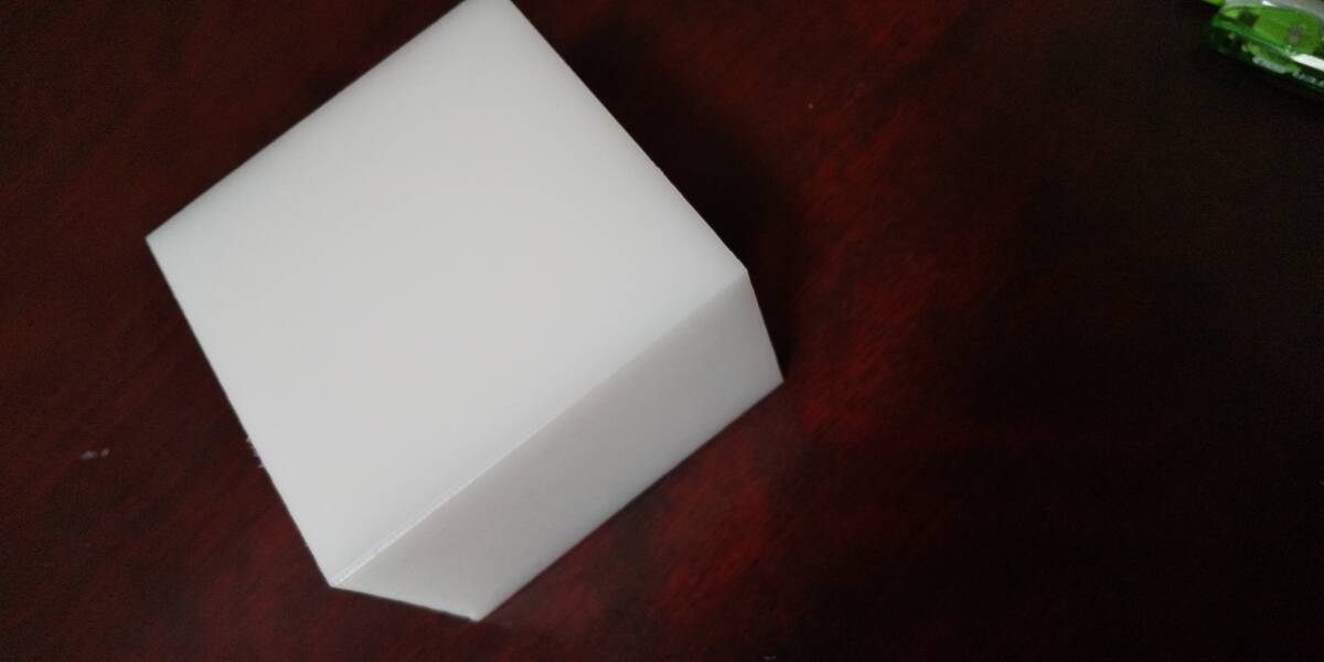 70x70x26mm 白色ジュラコンポリアセタール POM 樹脂 プラスチック 板 ブロック シート 端材 スクラップ拍卖