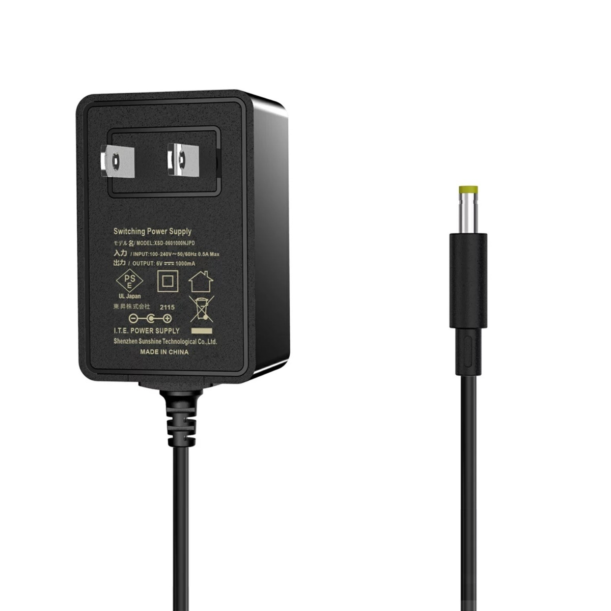 オムロン血圧計用ACアダプター OMRON電子血圧計用電源 PSE認証 ケーブル長150CM デジタル血圧計用 HEM-7130拍卖