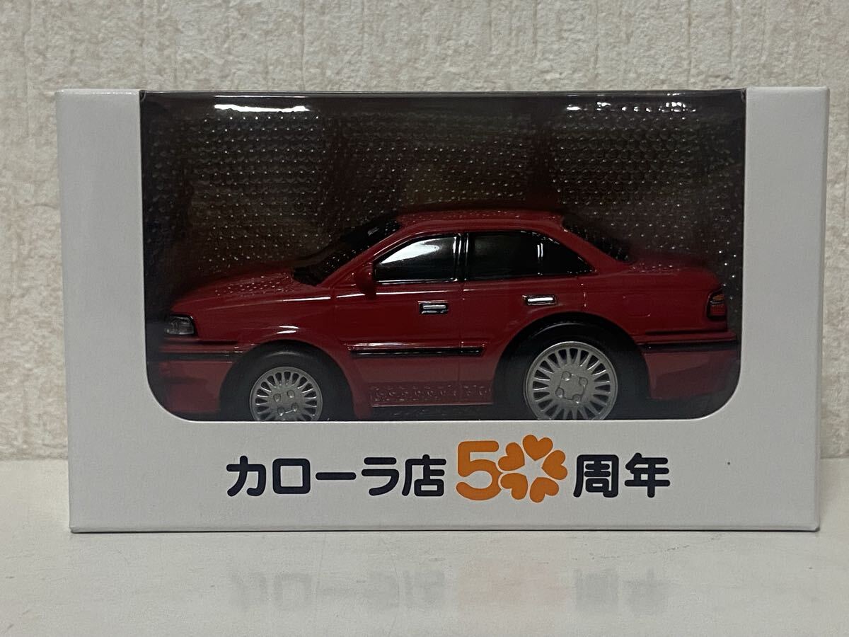 トヨタ 6代目 カローラ レッド プルバックカー カラーサンプル TOYOTA COROLLA 6th拍卖