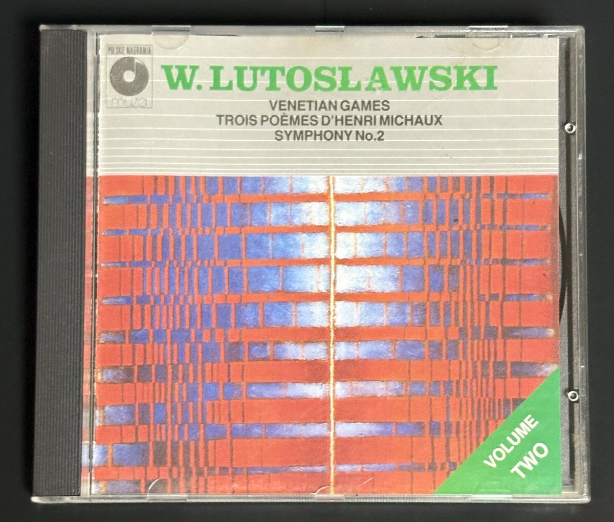 CD ポーランドムザ ルトスワフスキ作品集 クレンツ ヴェネツィアの遊戯 アンリ・ミショーの三つの詩 交響曲第2番拍卖