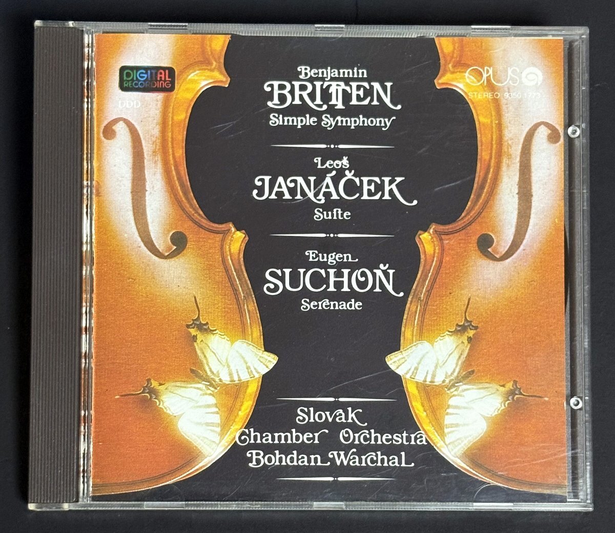 CD スイス盤 OPUS ベンジャミン・ブリテン ヤナーチェク エウゲン・スホニュ拍卖