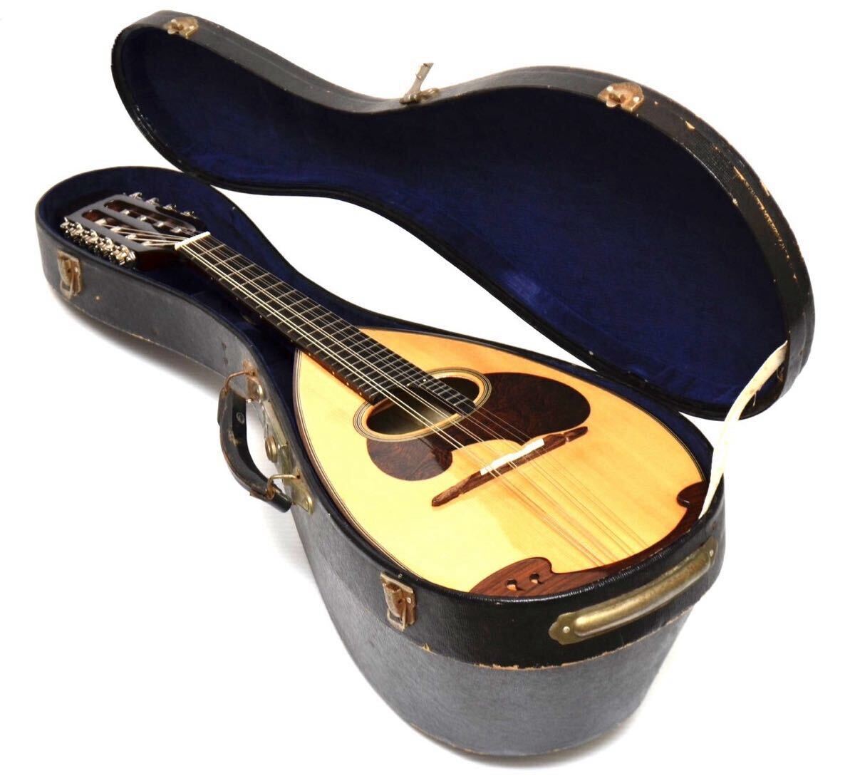 【おすすめ品/ハードケース付】NAGOYA SUZUKI VIOLIN マンドリン M-30 スズキ スズキバイオリン製造株式会社 Mandrin メイプル 15枚構成拍卖