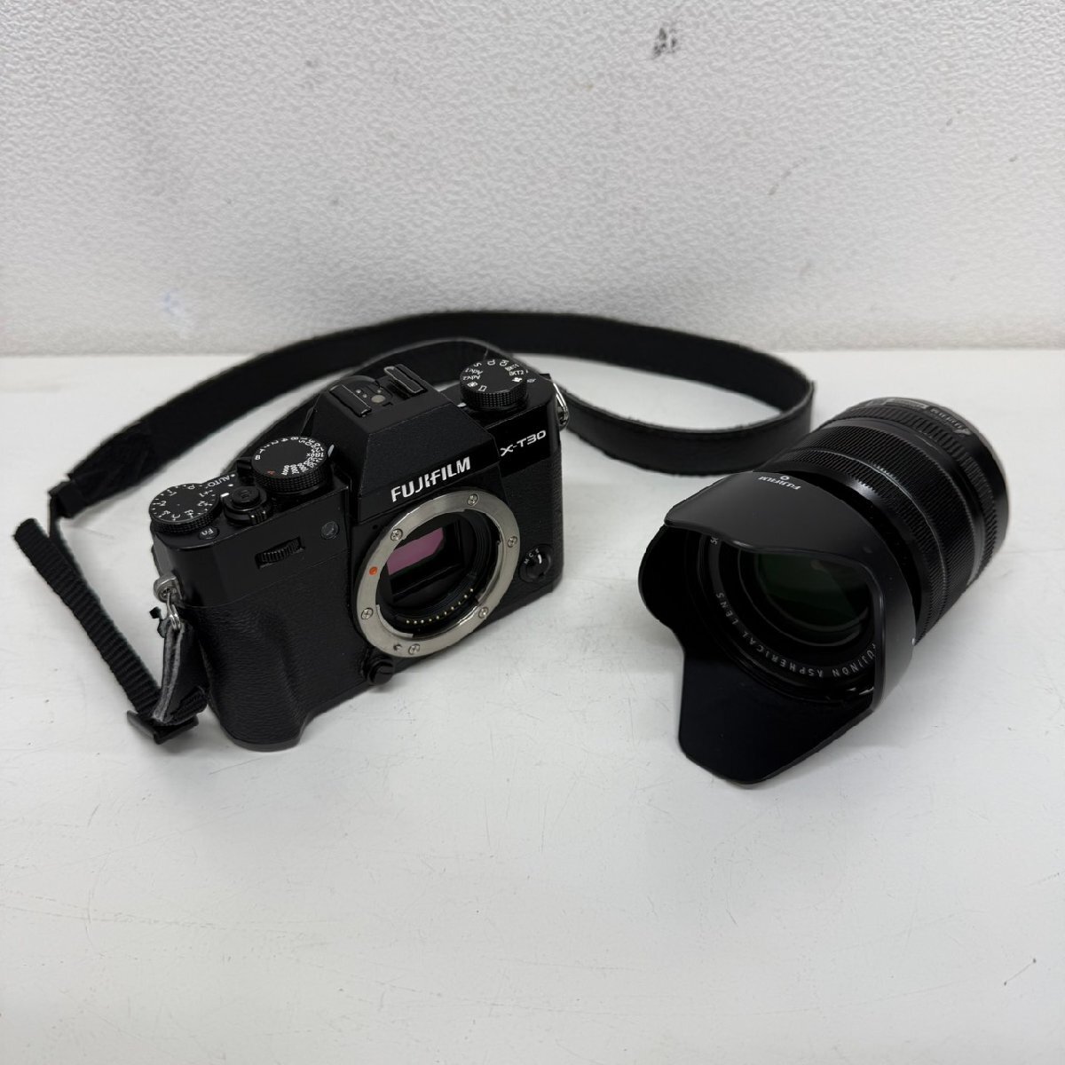 【BF38401】1円スタート ※通電確認済 FUJIFILM X-T30 フジフィルム FUJINON LENS XF 18-55mmF2.8-4 R LM OIS レンズ ミラーレスカメラ拍卖