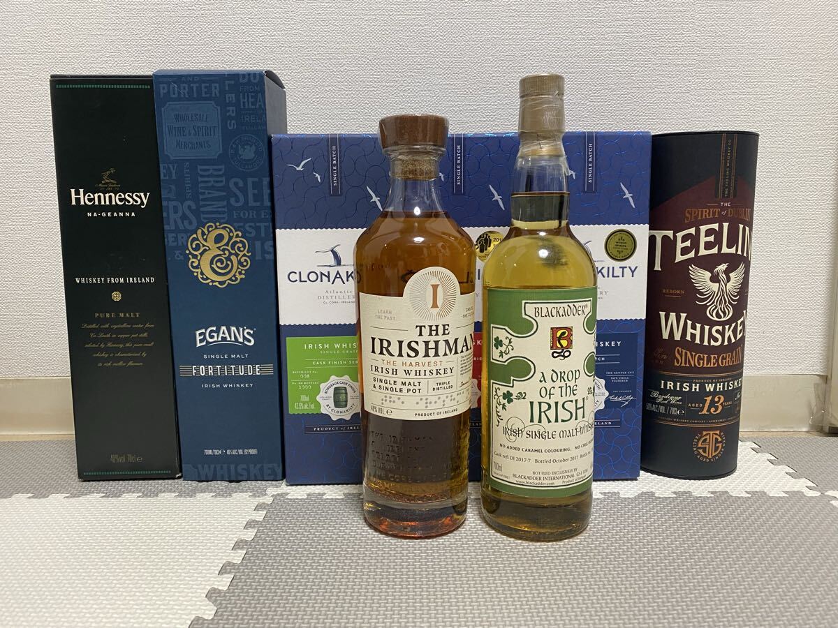8本セット ウイスキー シングルモルト アイリッシュ  ブッシュミルズ シーバスリーガル グレンリベット グレンフィディック 拍卖