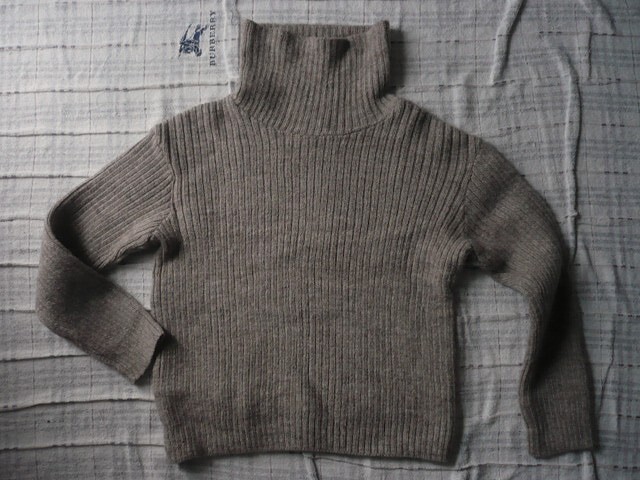 MROLIVE(ミスターオリーブ★ヘビーウェイトタートルネックウールセーター 日本製拍卖