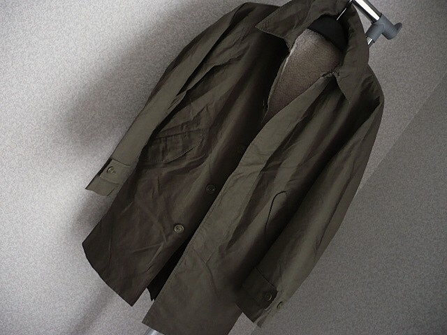 SPICE OF LIFE★ボアライナー着脱2WAYミリタリーコート カーキ拍卖