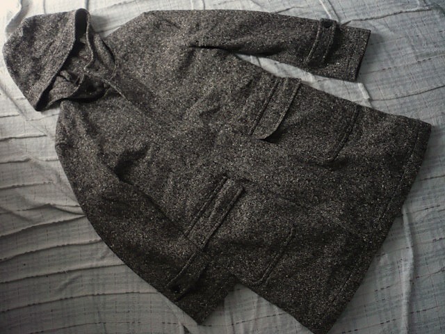 DOMON ★ウールヘリンボーンコート 日本製拍卖