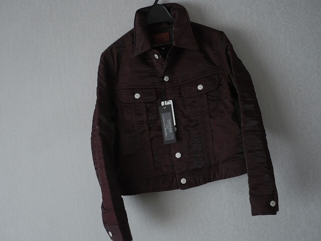 Et Boiteエボワット★コットンナイロンショートジャケット 厚手 定価12800円拍卖