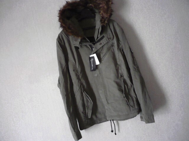 セール半額以下★送料込★ライナー着脱フーデットミリタリージャケット拍卖
