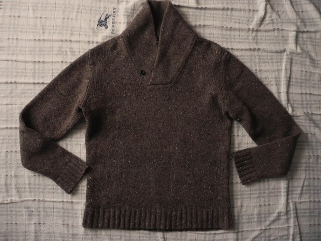 ユナイテッドアローズ★ショールカラーウールセーター拍卖