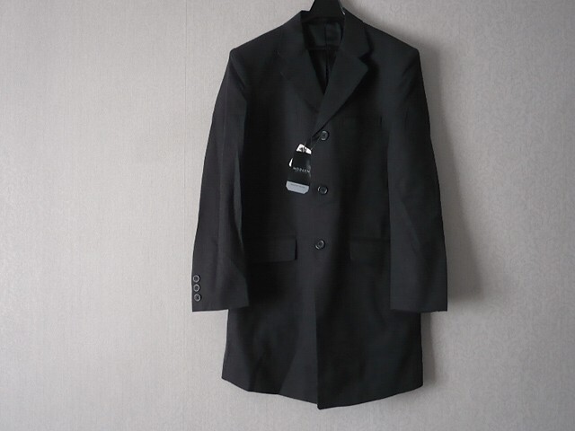 セール半額以下★送料込★チェスターコート ダークチャコール拍卖