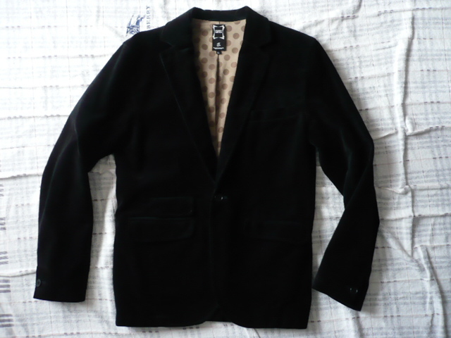 エスアールエス project SRES ★ベロア別珍ジャケット 黒 日本製拍卖