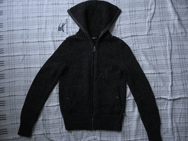 ラルフローレンPOLO★ヘビーウェイトコットンジップアップタートルニット拍卖