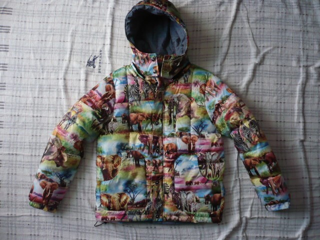 CORISCO★中綿フーデットジャケット アニマル ボタニカル 拍卖