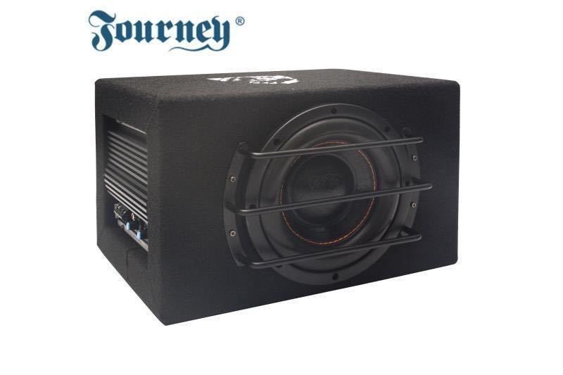 【保証付】【高音質】JOURNEY JW-8 8インチ BOX型アンプ内蔵サブウーファー拍卖