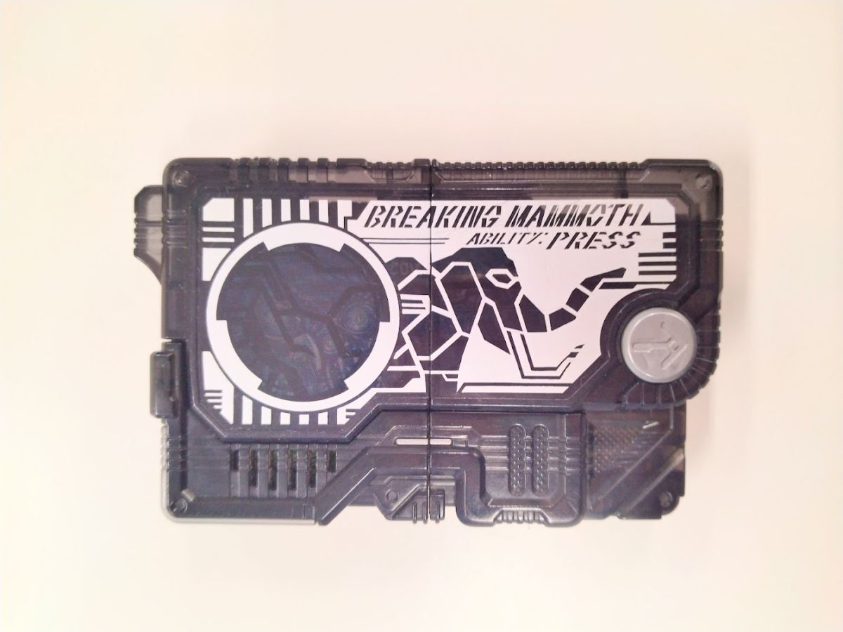 仮面ライダーゼロワン ブレイキングマンモスプログライズキー ガシャポン(Gashapon) 中古品拍卖