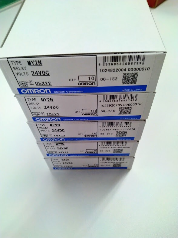 正規代理店購入 MY2N DC24V 送料無料 オムロン OMRON ミニパワーリレー50個拍卖