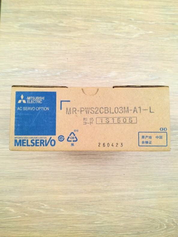 正規代理店購入 三菱電機 Mitsubishi Electric ACサーボモータ電源ケーブル MR-PWS2CBL03M-A1-L拍卖